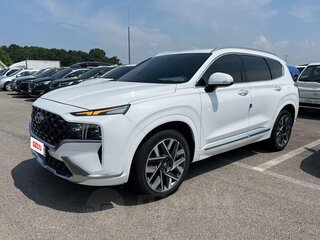 2020 Hyundai Santa Fe IV Рестайлинг, белый, 3800000 рублей, вид 2