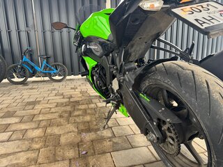 2013 Kawasaki ZX-6R Ninja, зелёный, 819000 рублей, вид 4