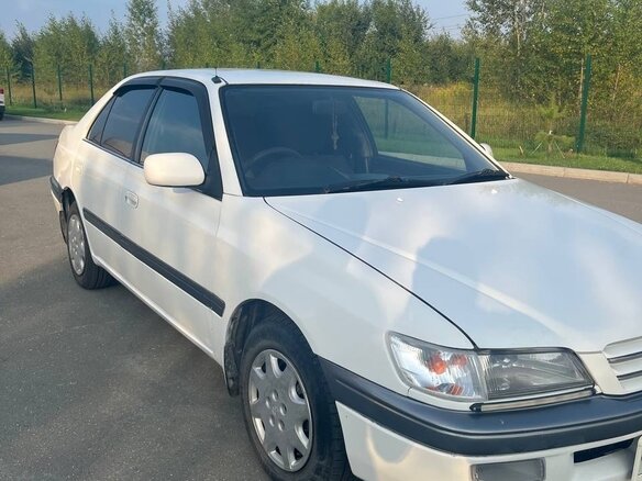 1997 Toyota Corona Premio X (T210), белый, 390000 рублей - вид 1