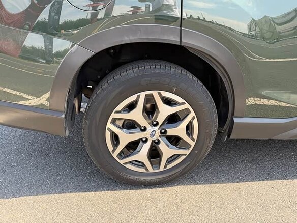 2022 Subaru Forester V Рестайлинг, зелёный - вид 22