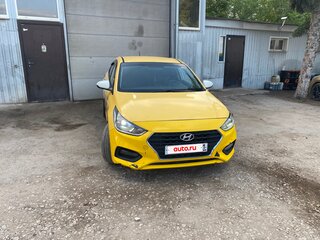 2018 Hyundai Solaris II, жёлтый, 720000 рублей, вид 2