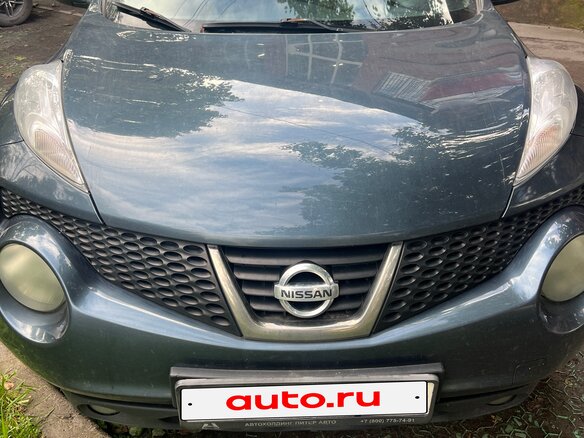 2012 Nissan Juke I, синий - вид 1