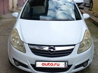 2008 Opel Corsa D, белый, 350000 рублей, вид 1