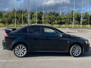 2008 Mitsubishi Lancer X, чёрный, 880000 рублей, вид 4