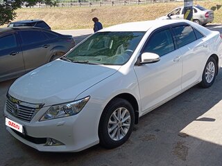 2012 Toyota Camry VII (XV50), белый, 1480000 рублей, вид 1