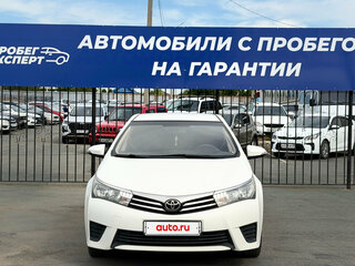 2014 Toyota Corolla XI (E160, E170, E180), белый, 1340000 рублей, вид 2