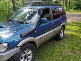 2001 Nissan Terrano II Рестайлинг 2, синий, 690000 рублей, вид 3
