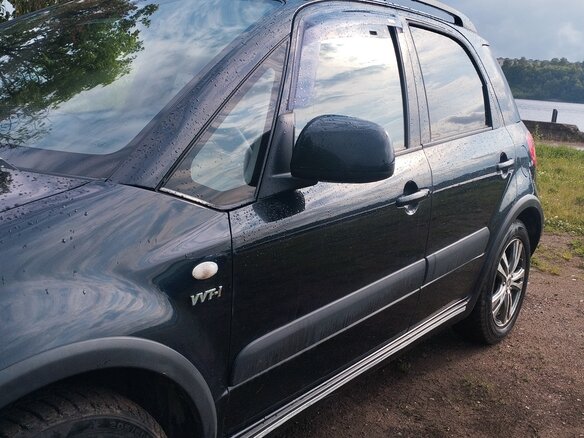 2007 Suzuki SX4 I (Classic), чёрный - вид 10