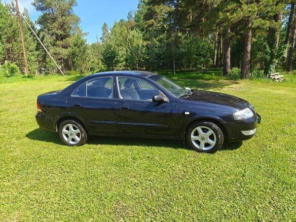 2009 Nissan Almera Classic I, чёрный, 590000 рублей - вид 3