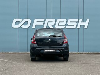 2011 Renault Sandero I, серый, 385000 рублей, вид 4