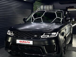 2021 Land Rover Range Rover Sport II Рестайлинг, чёрный, 8000000 рублей, вид 2