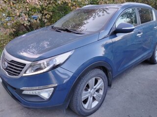 2012 Kia Sportage III, синий, 950000 рублей, вид 2
