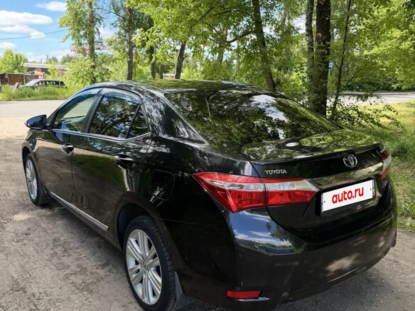 2013 Toyota Corolla XI (E160, E170, E180), чёрный, 1450000 рублей - вид 7