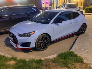 2022 Hyundai Veloster N II, голубой, 2799000 рублей, вид 3