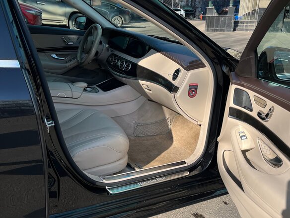 2015 Mercedes-Benz S-Класс 400 Long VI (W222, C217), чёрный, 3300000 рублей - вид 11