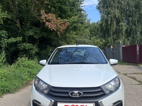 2023 Lada (ВАЗ) Granta I Рестайлинг, белый, 515000 рублей, вид 2