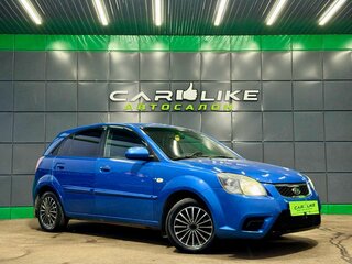 2010 Kia Rio II Рестайлинг, синий, 499000 рублей, вид 1