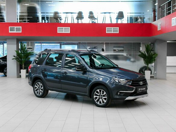 2020 Lada (ВАЗ) Granta Cross I Рестайлинг, серый, 695000 рублей - вид 2