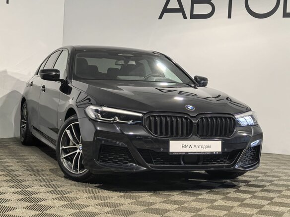 2022 BMW 5 серии 530i xDrive VII (G30/G31/G38) Рестайлинг, чёрный, 5499000 рублей - вид 3
