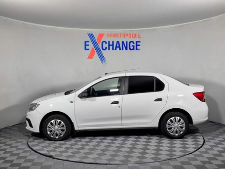 2020 Renault Logan II Рестайлинг, белый, 590000 рублей, вид 4
