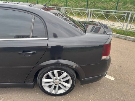 2008 Opel Vectra C Рестайлинг, чёрный, 620000 рублей, вид 5