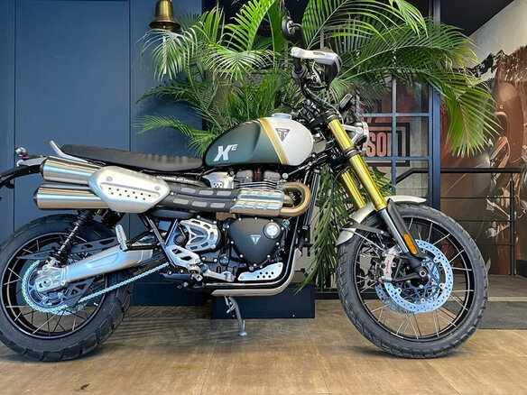 2025 Triumph Scrambler, чёрный, 2340000 рублей