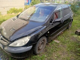 2004 Peugeot 307 I, чёрный, 150000 рублей, вид 3
