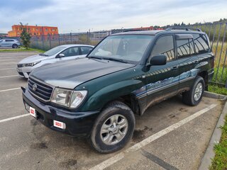 2001 Toyota Land Cruiser 100 Series, зелёный, 1000000 рублей, вид 1