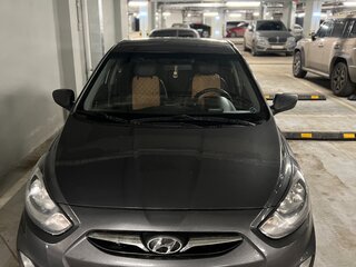 2012 Hyundai Solaris I, серый, 650000 рублей, вид 2