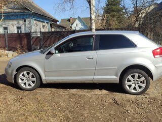 2003 Audi A3 II (8P), серебристый, 470000 рублей, вид 2