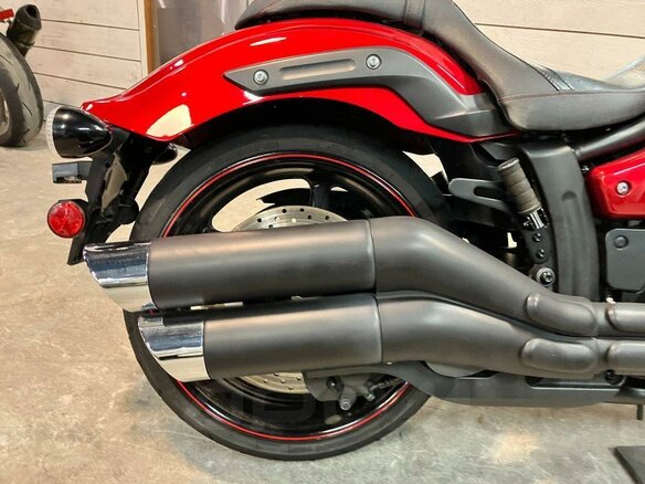 2013 Yamaha XVS1300, красный, 1090000 рублей - вид 16