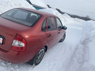 2006 Lada (ВАЗ) Kalina I, красный, 185000 рублей, вид 4