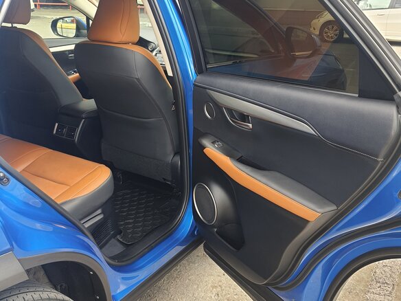 2019 Lexus NX 300 I Рестайлинг, синий, 3800000 рублей - вид 24