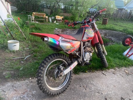 2000 Honda XR 250, красный, 235000 рублей, вид 2