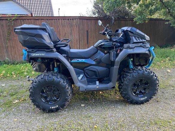 2026 CFMoto CFORCE 800 HO EPS, чёрный - вид 5