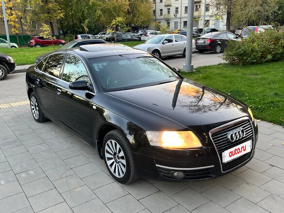 2004 Audi A6 III (C6), чёрный - вид 3