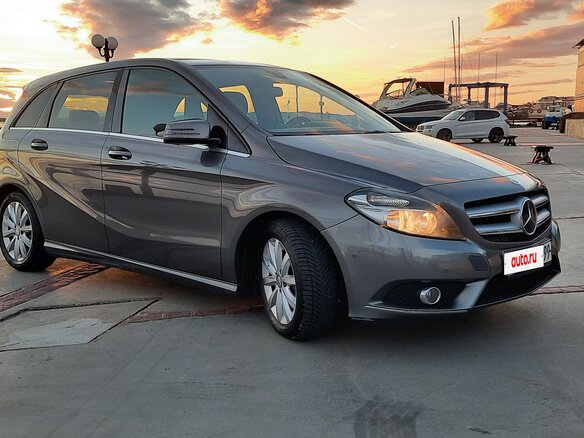 2013 Mercedes-Benz B-Класс 180 II (W246), серый, 1150000 рублей - вид 3