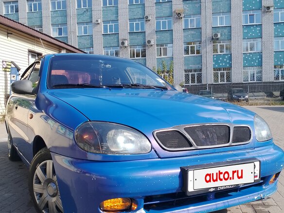 2008 Chevrolet Lanos I, синий - вид 1