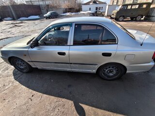 2005 Hyundai Accent ТагАЗ II, серебристый, 245000 рублей, вид 3