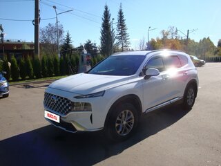 2021 Hyundai Santa Fe IV Рестайлинг, белый, 3450000 рублей, вид 1