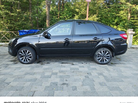 2025 Lada (ВАЗ) Granta I Рестайлинг, чёрный, 960000 рублей - вид 3