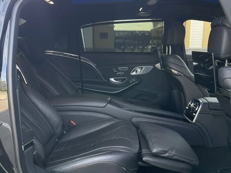 2018 Mercedes-Benz Maybach S-Класс 560 I (X222) Рестайлинг, чёрный, 5250000 рублей, вид 5