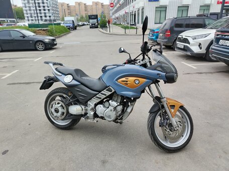 2003 BMW F 650 CS, синий, 190000 рублей, вид 1