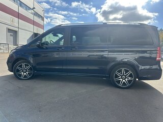 2020 Mercedes-Benz V-Класс Long 250 d длинный III (W447) Рестайлинг, синий, 4500000 рублей, вид 4