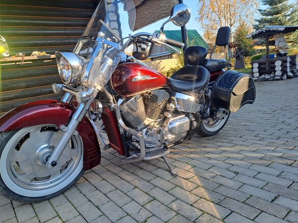 2006 Honda VTX 1300, красный, 700000 рублей - вид 5