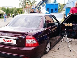 2012 Lada (ВАЗ) Priora I, пурпурный, 320000 рублей, вид 4
