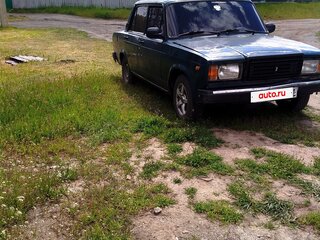 2005 Lada (ВАЗ) 2107, синий, 80000 рублей, вид 4