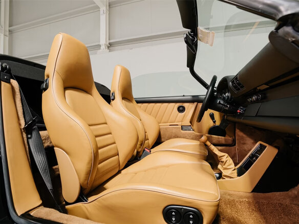 1989 Porsche 911 Carrera II (911, 930), чёрный - вид 25