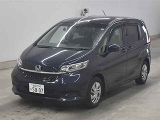 2022 Honda Freed II Рестайлинг, синий, 1410000 рублей, вид 2