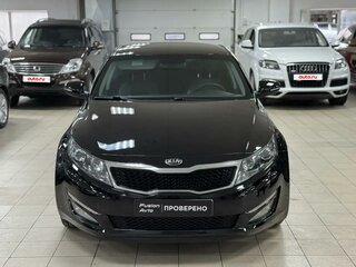 2013 Kia Optima III Рестайлинг, чёрный, 919000 рублей, вид 2